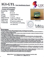 8.58 Ratti Natural Blue Sapphire with Govt Lab Certificate-(4551)